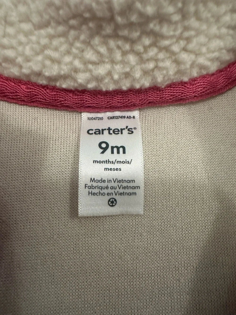 Carters this fleece